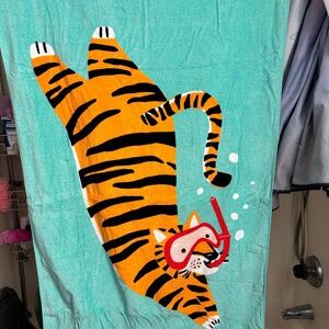 Tiger Snorkel Beach towel